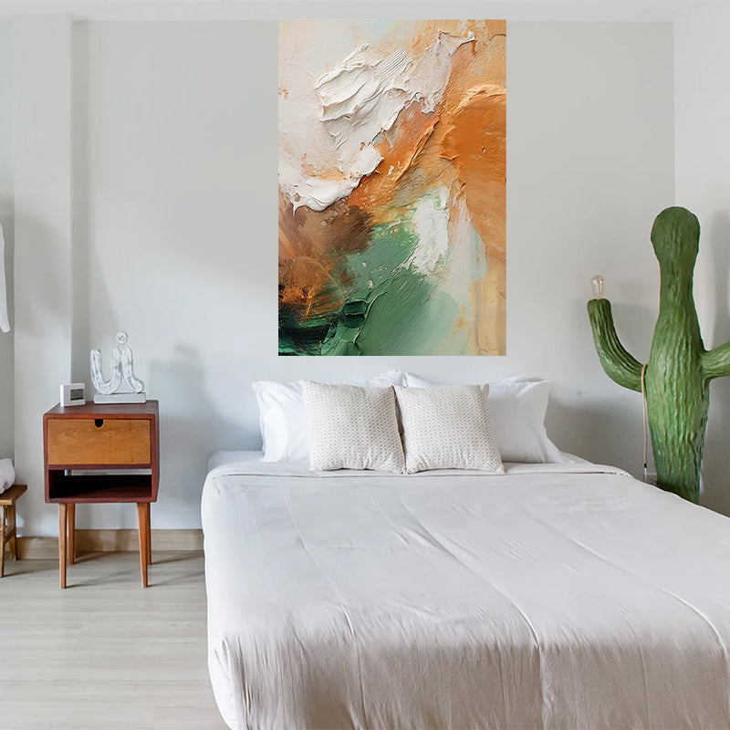 tableau  abstrait platre - 80x120 cm