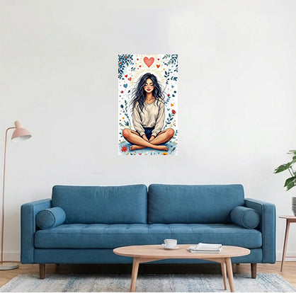 tableau sagesse - 30x50 cm