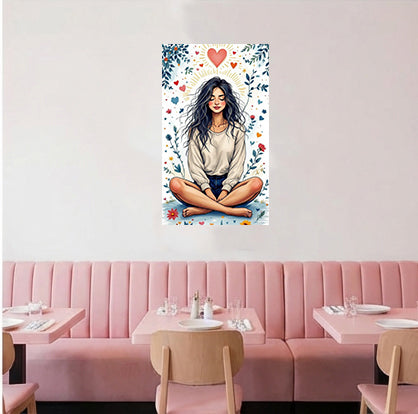 tableau sagesse - 30x50 cm