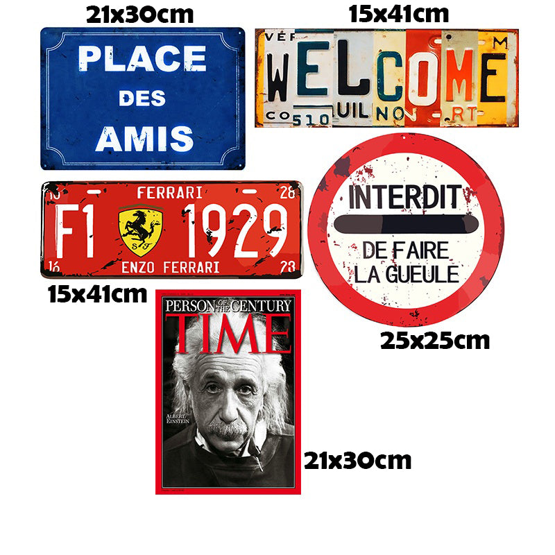 Pack Salon de Thé 1  |  5 plaques