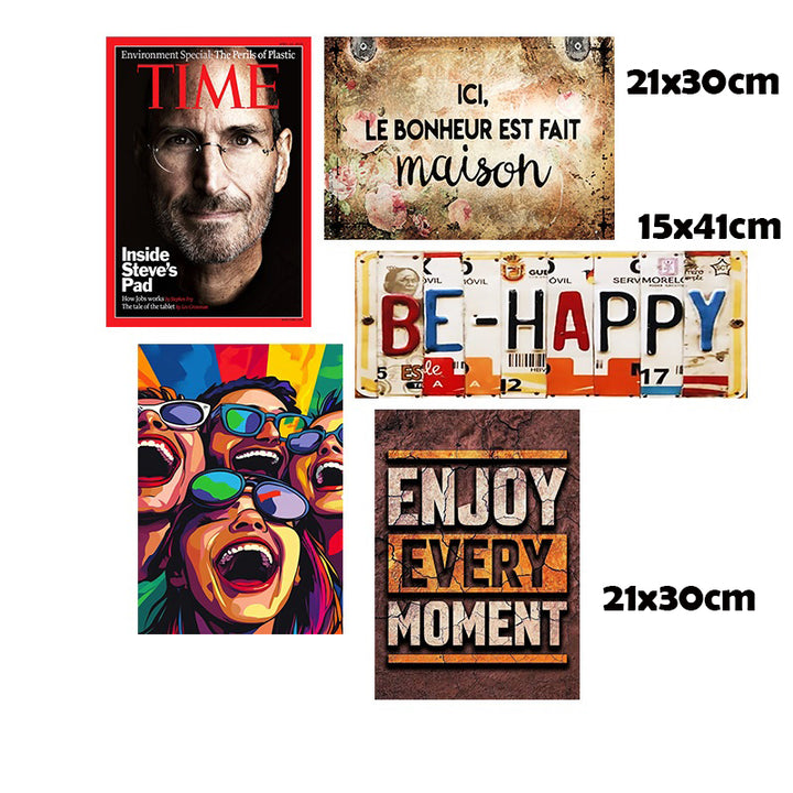 Pack Salon de Thé 2  |  5 plaques