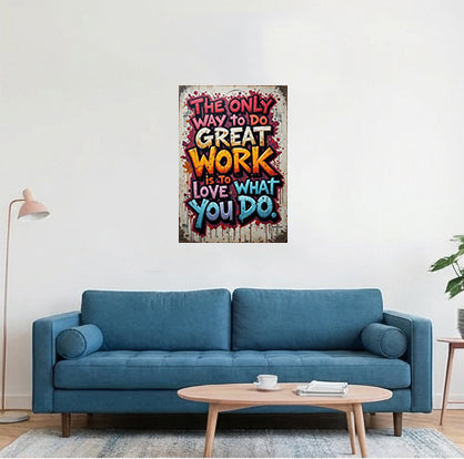 tableau work - 30x45 cm