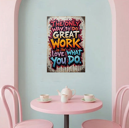 tableau work - 30x45 cm