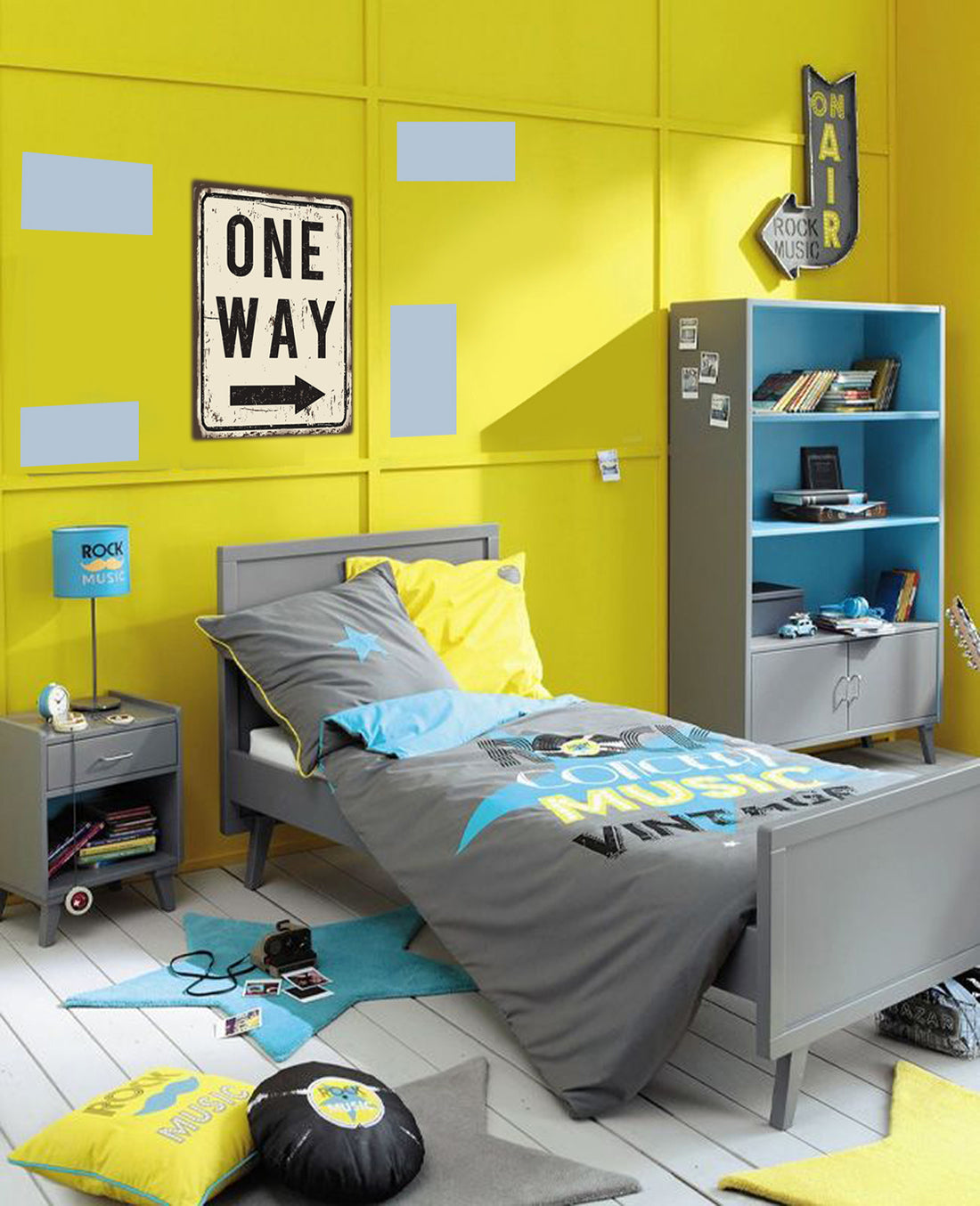 tableau décoratif - One way 30-20 cm - vinyle mat