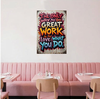 tableau work - 30x45 cm